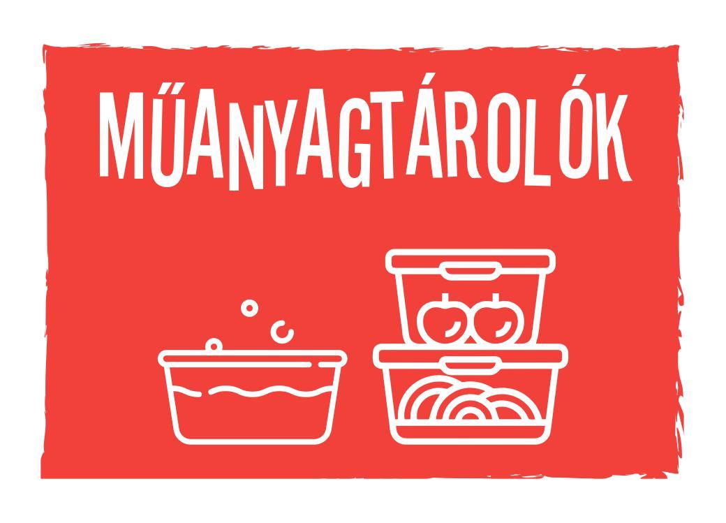 Műanyagtárolók