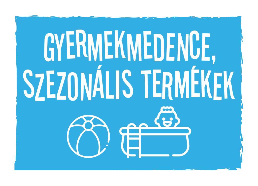 Gyermekmedence, szezonális termékek