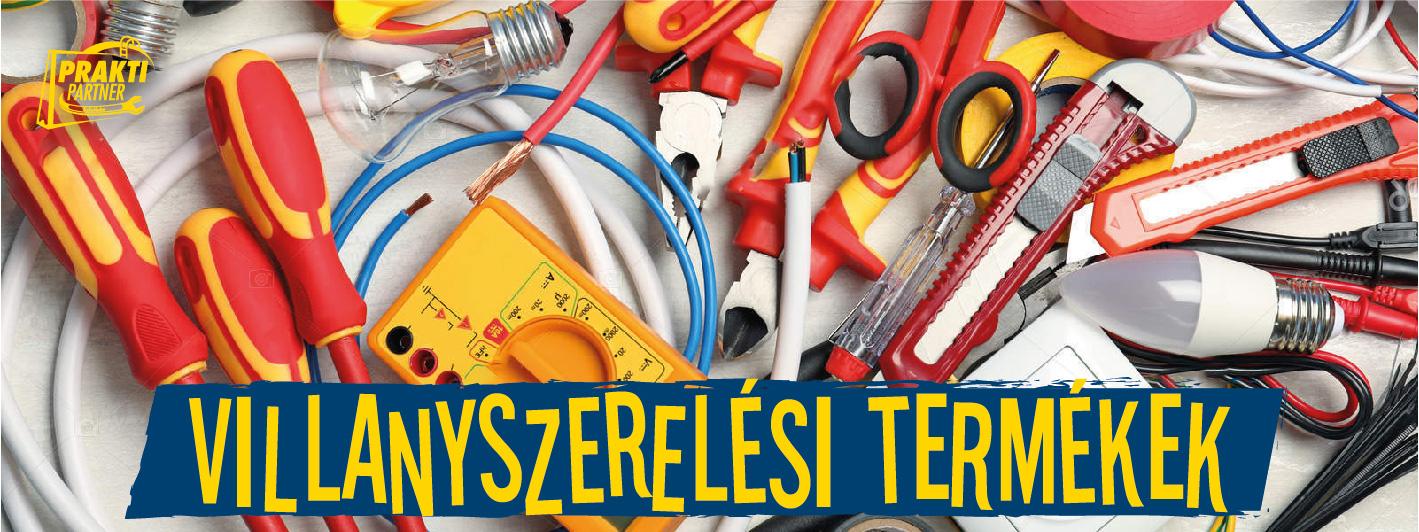 Villanyszerelési termékek