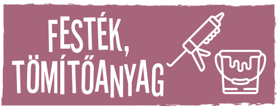 Festék, tömítőanyag